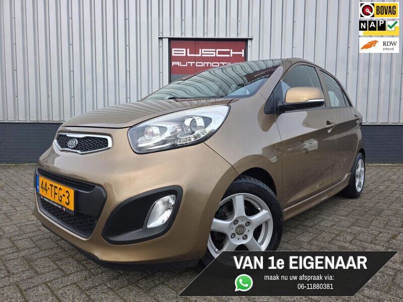 Bruin Gebruikt 2012 Kia Picanto Comfort Hatchback | € 5.995 (Eerlijke prijs) - Afbeelding 1/4