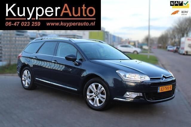Blauw (metallic) Gebruikt 2012 Citroën C5 Exclusive Stationwagen | € 5.750 (Eerlijke prijs) - Afbeelding 1/4