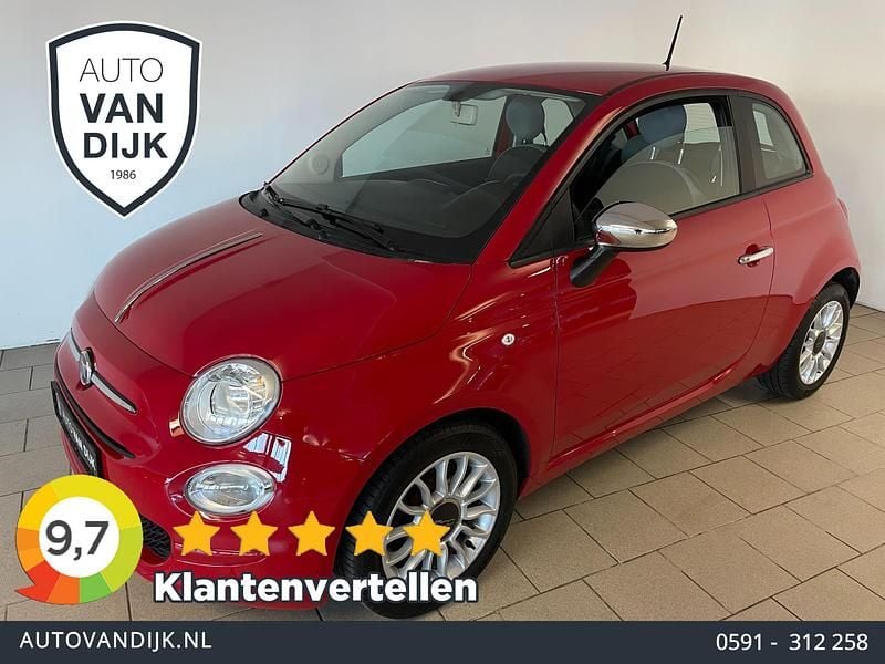 Rood Occasion 2018 Fiat 500 Pop Star Hatchback | € 7.885 (Goede deal) - Afbeelding 1/4