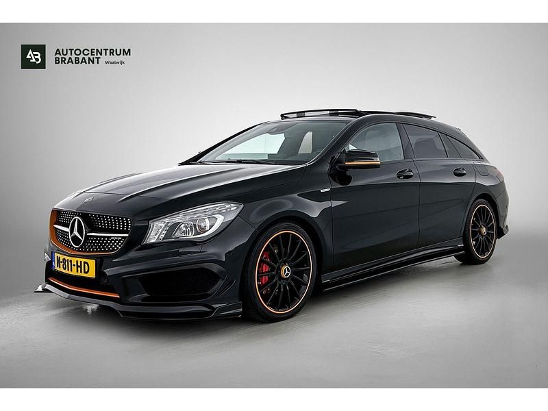 Zwart Gebruikt 2016 Mercedes CLA200 OrangeArt Edition Stationwagen | € 18.995 (Eerlijke prijs) - Afbeelding 1/3