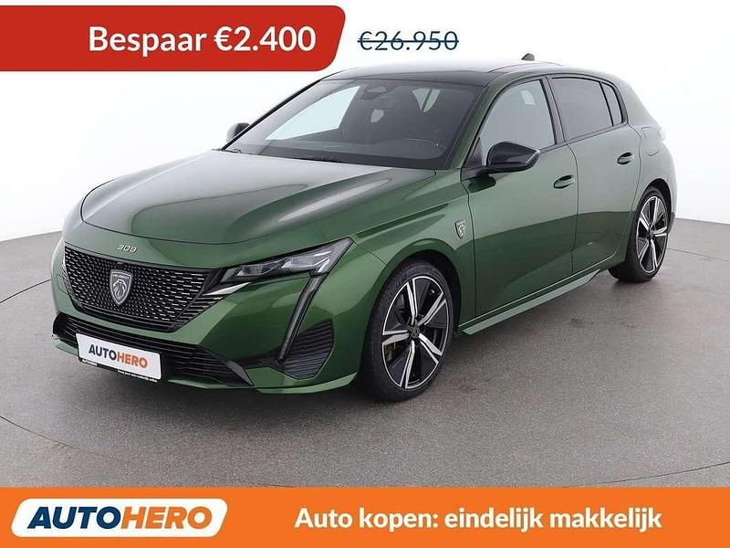 Groen Occasion 2022 Peugeot 308 GT Sedan | € 24.749 (Iets duurder) - Afbeelding 1/3