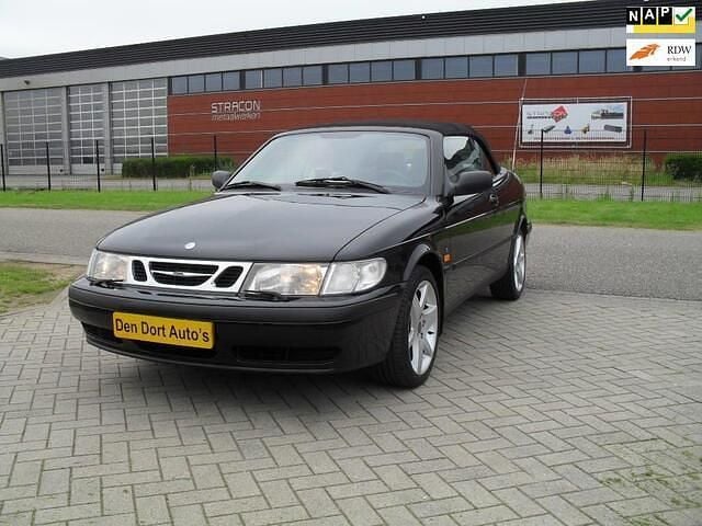 Zwart Gebruikt 2000 Saab 9-3 Cabriolet | € 6.950 (Duur) - Afbeelding 1/4