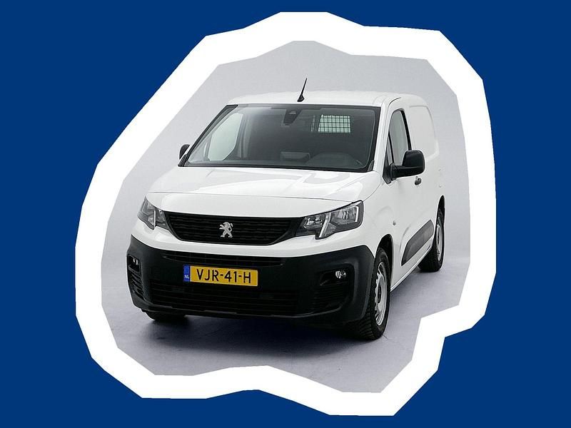 Wit Gebruikt 2021 Peugeot Partner Premium MPV | € 11.745 (Goede deal) - Afbeelding 1/4