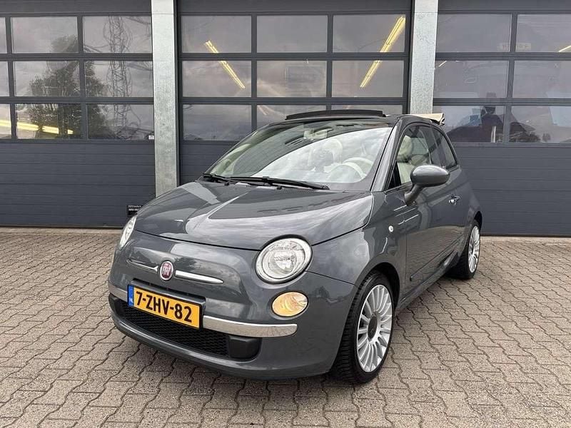 Grijs Gebruikt 2015 Fiat 500C Lounge Cabriolet | € 9.835 (Iets duurder) - Afbeelding 1/4
