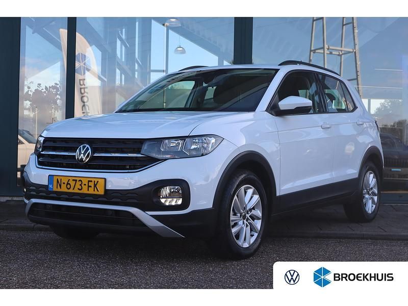 Wit Gebruikt 2021 VW T-Cross Life SUV | € 24.895 (Eerlijke prijs) - Afbeelding 1/4