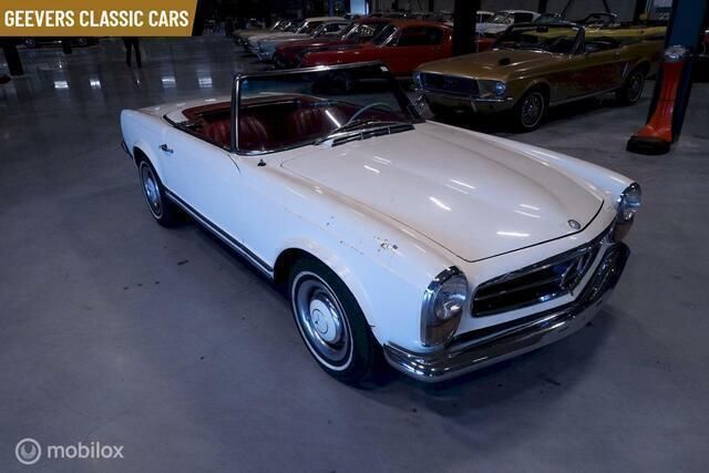 Wit Gebruikt 1964 Mercedes 230 Cabriolet | € 39.950 - Afbeelding 1/4