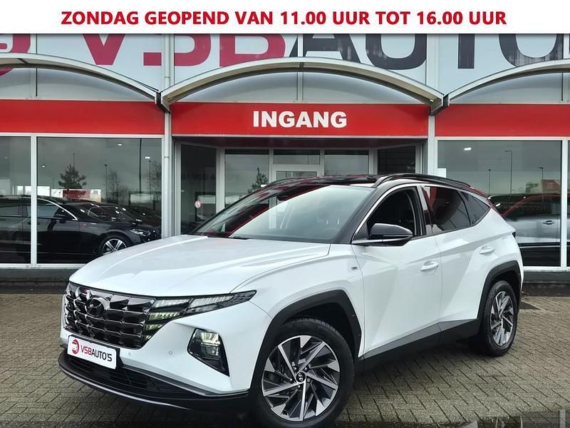 Wit Occasion 2021 Hyundai Tucson SUV | € 24.950 (Super prijs) - Afbeelding 1/4