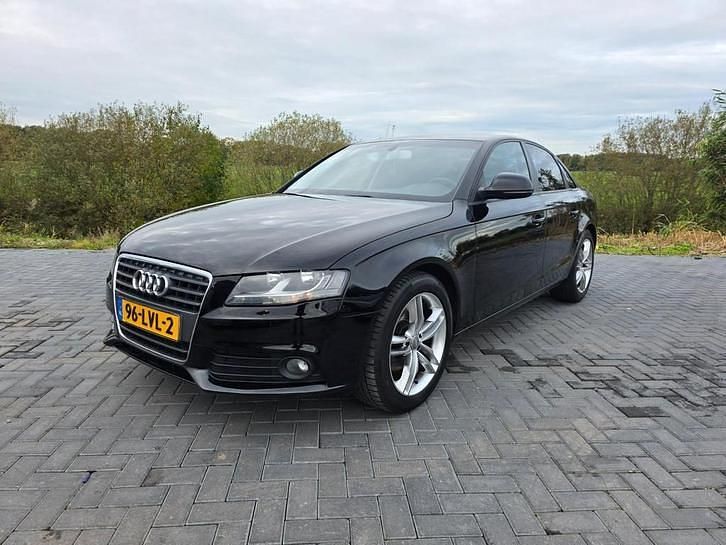 Occasion Audi A4 Business 120 PK (88 kW) 2008 Zwart Sedan