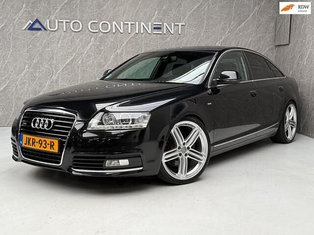 Zwart Gebruikt 2010 Audi A6 S-Line Sedan | € 9.950 (Goede deal) - Afbeelding 1/4