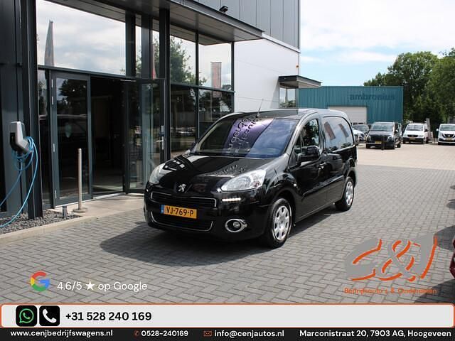 Zwart Gebruikt 2014 Peugeot Partner MPV | € 6.950 - Afbeelding 1/4