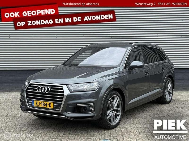 Grijs Gebruikt 2016 Audi Q7 S-Line SUV | € 27.999 (Goede deal) - Afbeelding 1/3