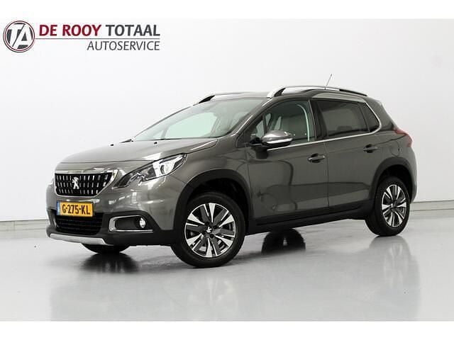 Grijs Gebruikt 2019 Peugeot 2008 Allure SUV | € 12.900 (Goede deal) - Afbeelding 1/4