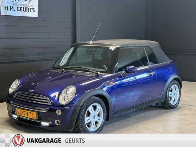 Paars Gebruikt 2005 Mini Cooper Cabriolet Cabriolet | € 4.750 (Eerlijke prijs) - Afbeelding 1/4