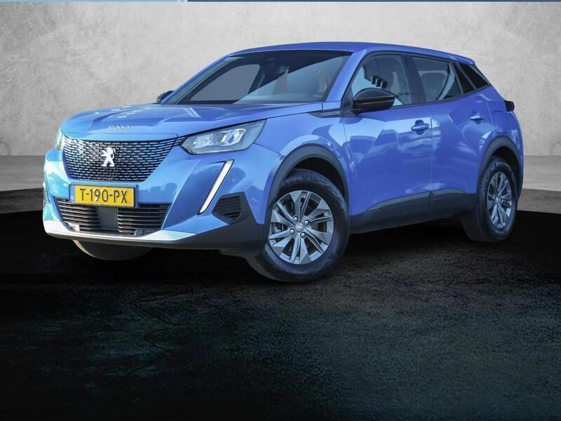 Blauw Gebruikt 2023 Peugeot e-2008 Active SUV | € 23.295 - Afbeelding 1/3