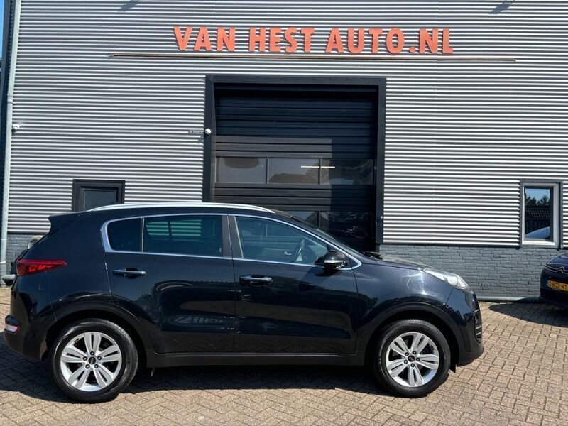 Zwart Gebruikt 2017 Kia Sportage Vision SUV | € 14.900 (Eerlijke prijs) - Afbeelding 1/4