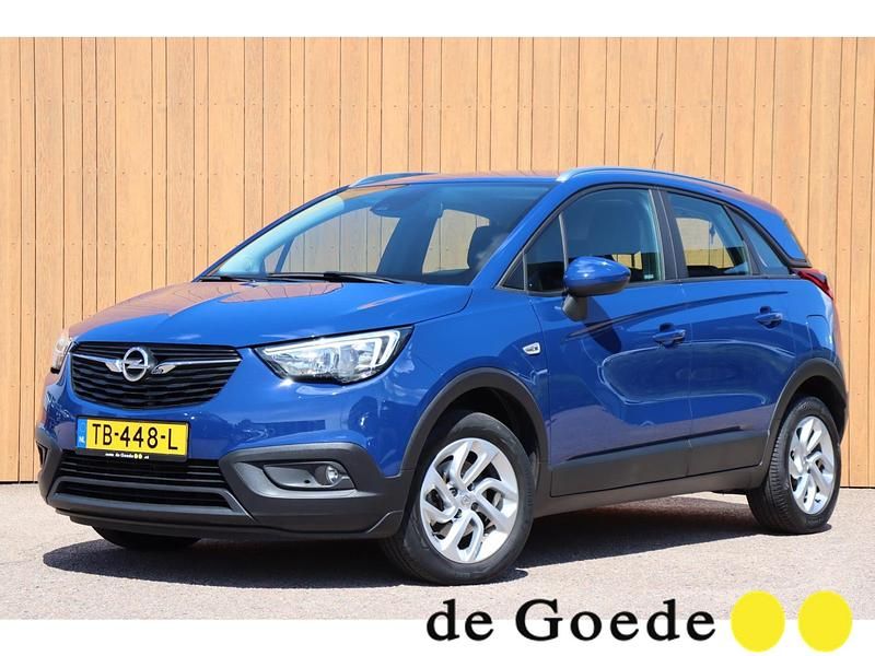 Blauw Gebruikt 2018 Opel Crossland Innovation SUV | € 10.940 (Eerlijke prijs) - Afbeelding 1/4