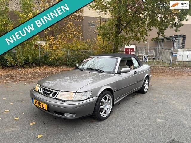 Grijs Gebruikt 2002 Saab 9-3 Cabriolet Anniversary Cabriolet | € 2.499 (Goede deal) - Afbeelding 1/4