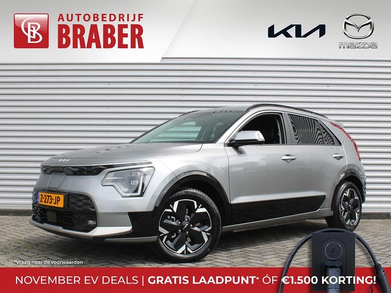 Grijs Gebruikt 2024 Kia e-Niro Advance SUV | € 37.545 (Iets duurder) - Afbeelding 1/4