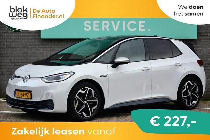Wit Gebruikt 2020 VW ID.3 Hatchback | € 18.464 (Duur) - Afbeelding 1/4