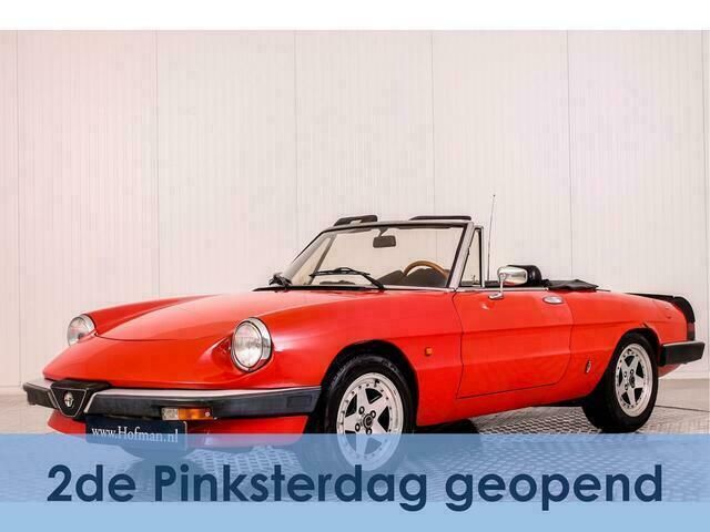 Rood Gebruikt 1985 Alfa Romeo Spider Cabriolet | € 11.900 - Afbeelding 1/4