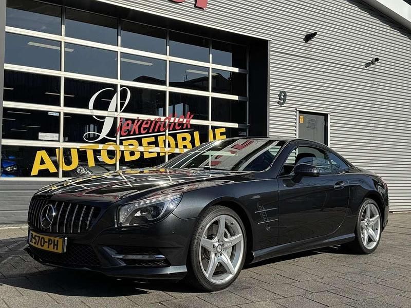 Zwart Gebruikt 2014 Mercedes SL350 Cabriolet | € 50.950 - Afbeelding 1/4