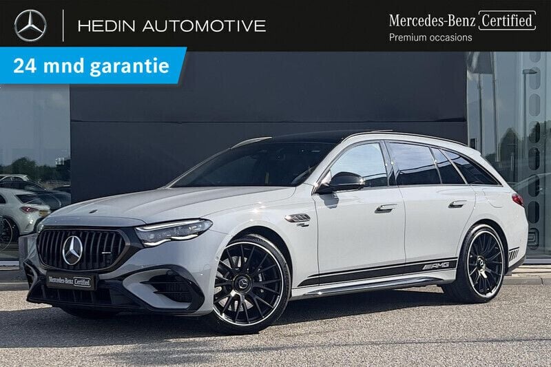 Grijs Gebruikt 2024 Mercedes E53 AMG Night Stationwagen | € 129.900 - Afbeelding 1/4
