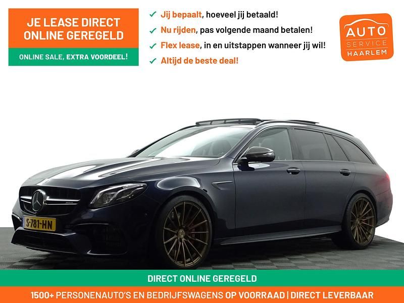 Blauw metallic Occasion 2018 Mercedes S63 AMG Premium Plus Stationwagen | € 59.900 - Afbeelding 1/4
