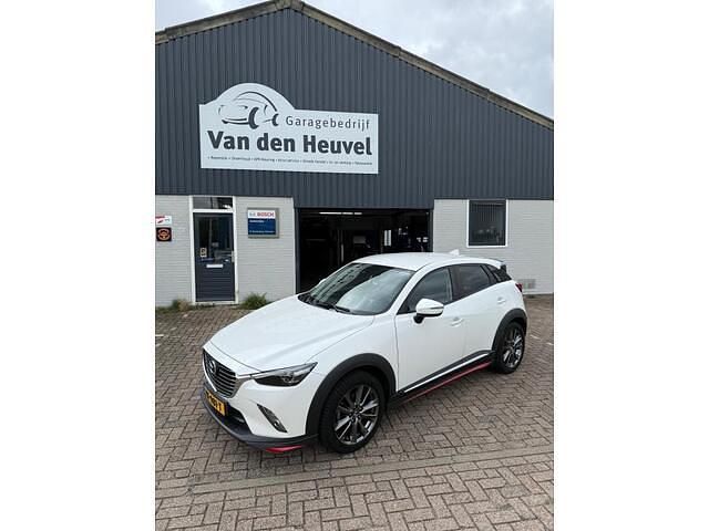 Wit Gebruikt 2018 Mazda CX-3 Luxury SUV | € 13.950 (Goede deal) - Afbeelding 1/4