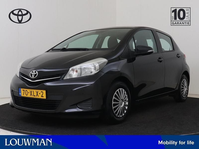 Zwart Occasion 2012 Toyota Yaris Hatchback | € 8.995 (Eerlijke prijs) - Afbeelding 1/4
