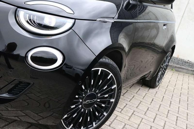 Occasion Fiat 500e La Prima 86 kW (118 PK) 2021 Zwart Cabriolet
