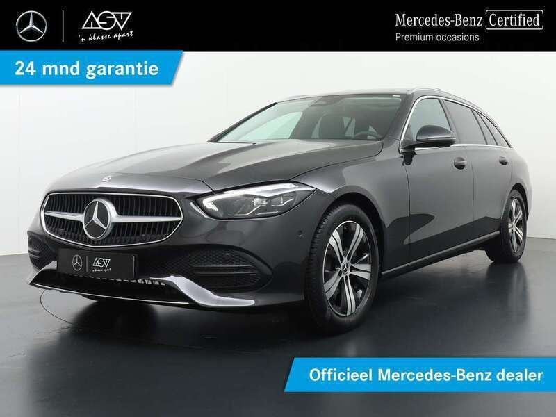 Grijs, metallic lak Gebruikt 2024 Mercedes C180 Business Stationwagen | € 51.895 (Duur) - Afbeelding 1/4