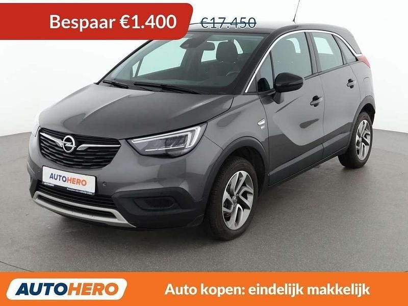 Grijs Occasion 2020 Opel Crossland X SUV | € 15.749 (Super prijs) - Afbeelding 1/3