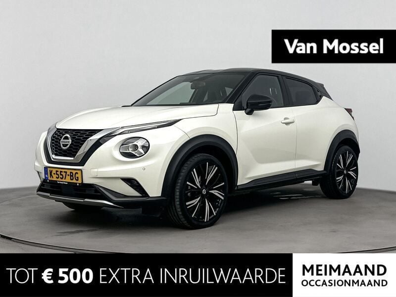 Twotone (pearl white/black) Gebruikt 2020 Nissan Juke 360º SUV | € 20.930 (Eerlijke prijs) - Afbeelding 1/4
