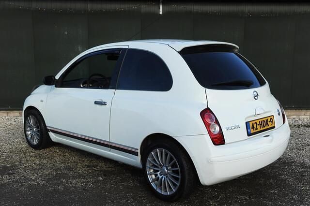 Occasion Nissan Micra Pure 65 PK (47 kW) 2008 Wit Hatchback
