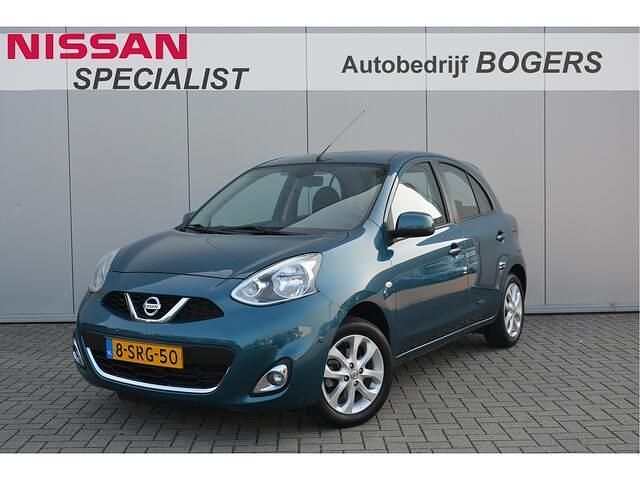 Blauw Occasion 2013 Nissan Micra S Hatchback | € 6.940 (Eerlijke prijs) - Afbeelding 1/4