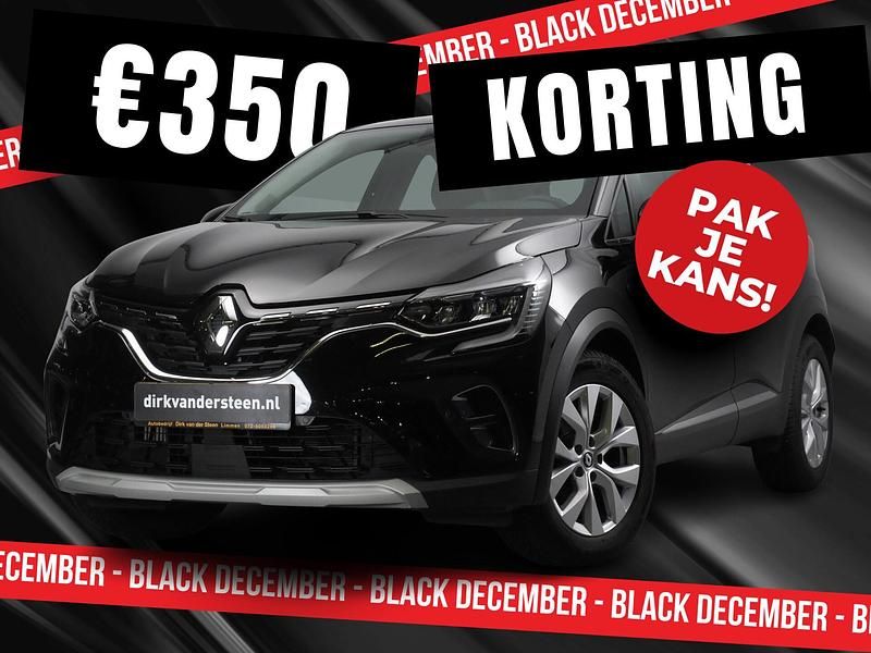 Zwart Gebruikt 2022 Renault Captur Intens SUV | € 24.500 (Eerlijke prijs) - Afbeelding 1/4