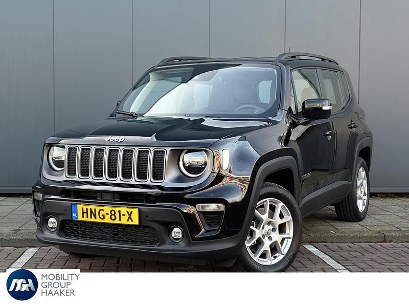 Zwart Nieuw 2025 Jeep Renegade SUV | € 37.900 - Afbeelding 1/4