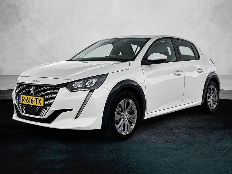 Wit Gebruikt 2021 Peugeot e-208 Hatchback | € 16.920 (Super prijs) - Afbeelding 1/1