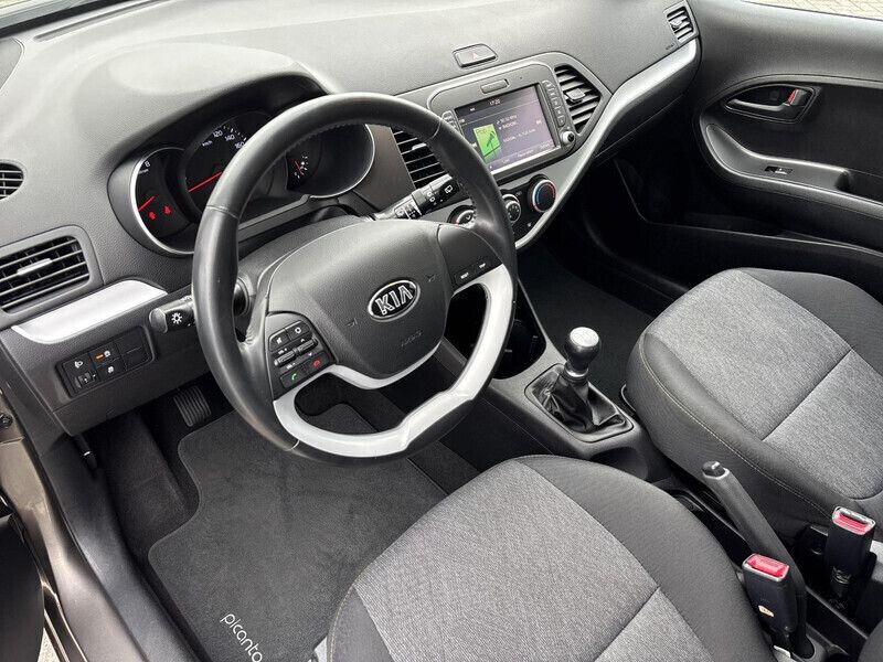 Grijs Gebruikt 2017 Kia Picanto Hatchback | € 9.450 (Eerlijke prijs) - Afbeelding 1/4