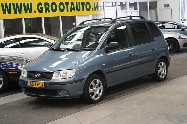 Blauw Gebruikt 2007 Hyundai Matrix Active MPV | € 2.744 (Eerlijke prijs) - Afbeelding 1/4