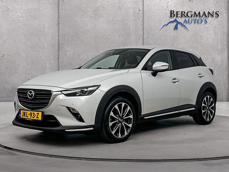 Wit (metallic) Gebruikt 2019 Mazda CX-3 SUV | € 17.600 (Eerlijke prijs) - Afbeelding 1/4
