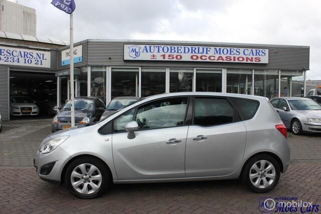 Grijs Gebruikt 2013 Opel Meriva Cosmo MPV | € 5.950 (Eerlijke prijs) - Afbeelding 1/4