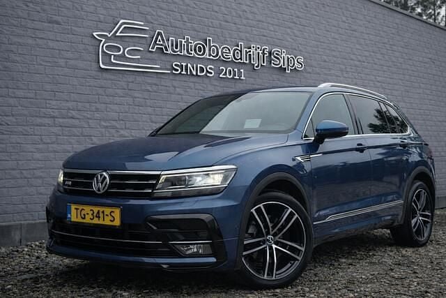 Blauw Occasion 2018 VW Tiguan Allspace Highline SUV | € 18.750 (Goede deal) - Afbeelding 1/4