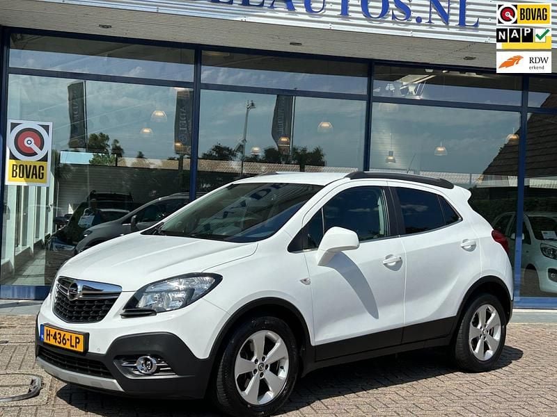 Wit Gebruikt 2015 Opel Mokka Cosmo SUV | € 7.749 (Goede deal) - Afbeelding 1/4