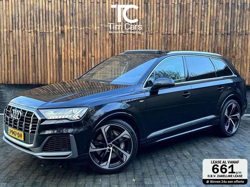 Zwart Gebruikt 2020 Audi Q7 Proline SUV | € 49.950 (Super prijs) - Afbeelding 1/4