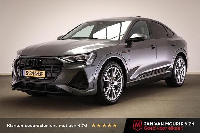 Grijs Gebruikt 2022 Audi e-tron Sportback S-Line SUV | € 40.900 (Eerlijke prijs) - Afbeelding 1/4