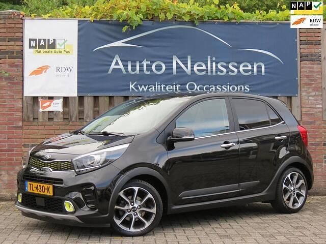 Zwart Gebruikt 2018 Kia Picanto X-Line Hatchback | € 11.950 (Eerlijke prijs) - Afbeelding 1/4