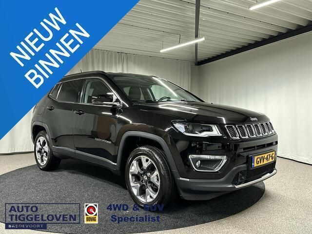 Zwart Gebruikt 2019 Jeep Compass Limited SUV | € 24.000 (Eerlijke prijs) - Afbeelding 1/4