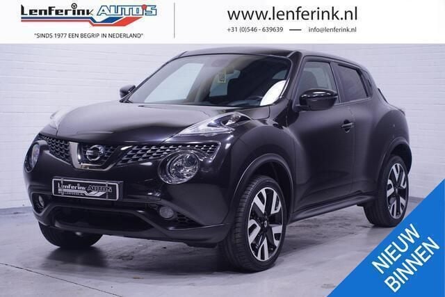 Zwart Gebruikt 2019 Nissan Juke N-Connecta SUV | € 15.850 (Eerlijke prijs) - Afbeelding 1/4