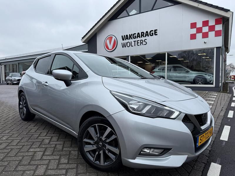 Occasion Nissan Micra N-Connecta 90 PK (66 kW) 2018 Grijs Hatchback